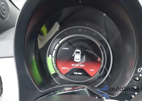 2017 Fiat 500E Battery Electric from USA, damaged, VIN 3C3CFFGE2HT586106